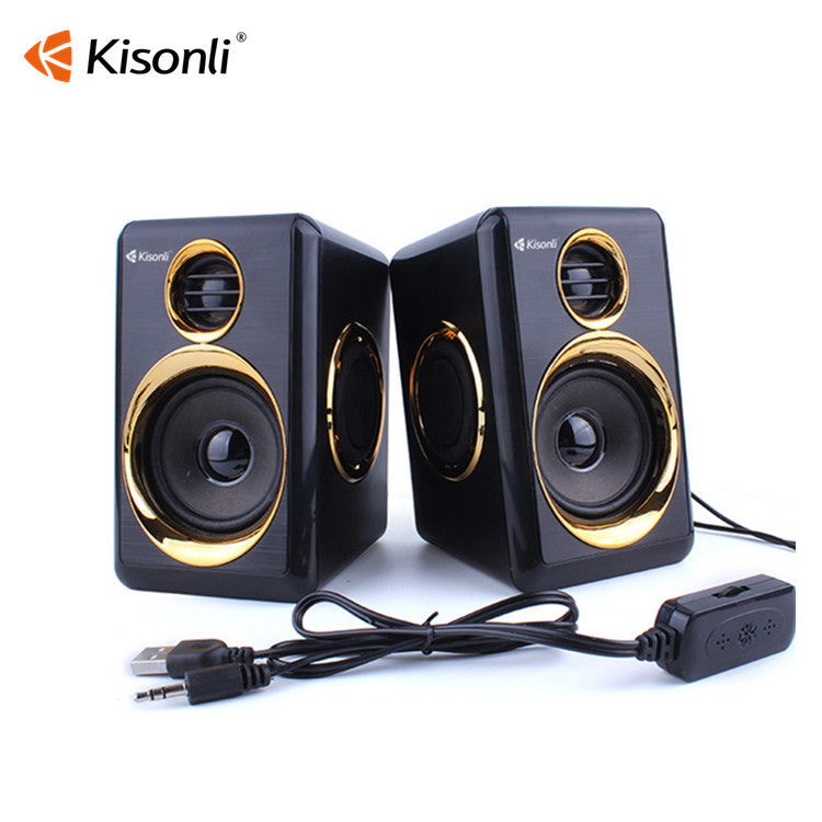 Kai Senli Kisonli Notebook USB2.0 Computer Audio Usb Speaker Amplifier Diaphragm Speaker